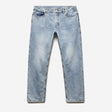 Straight Leg Denim Jeans Light Blue