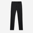 Slim-Fit Pure Wool Evening Pant Black