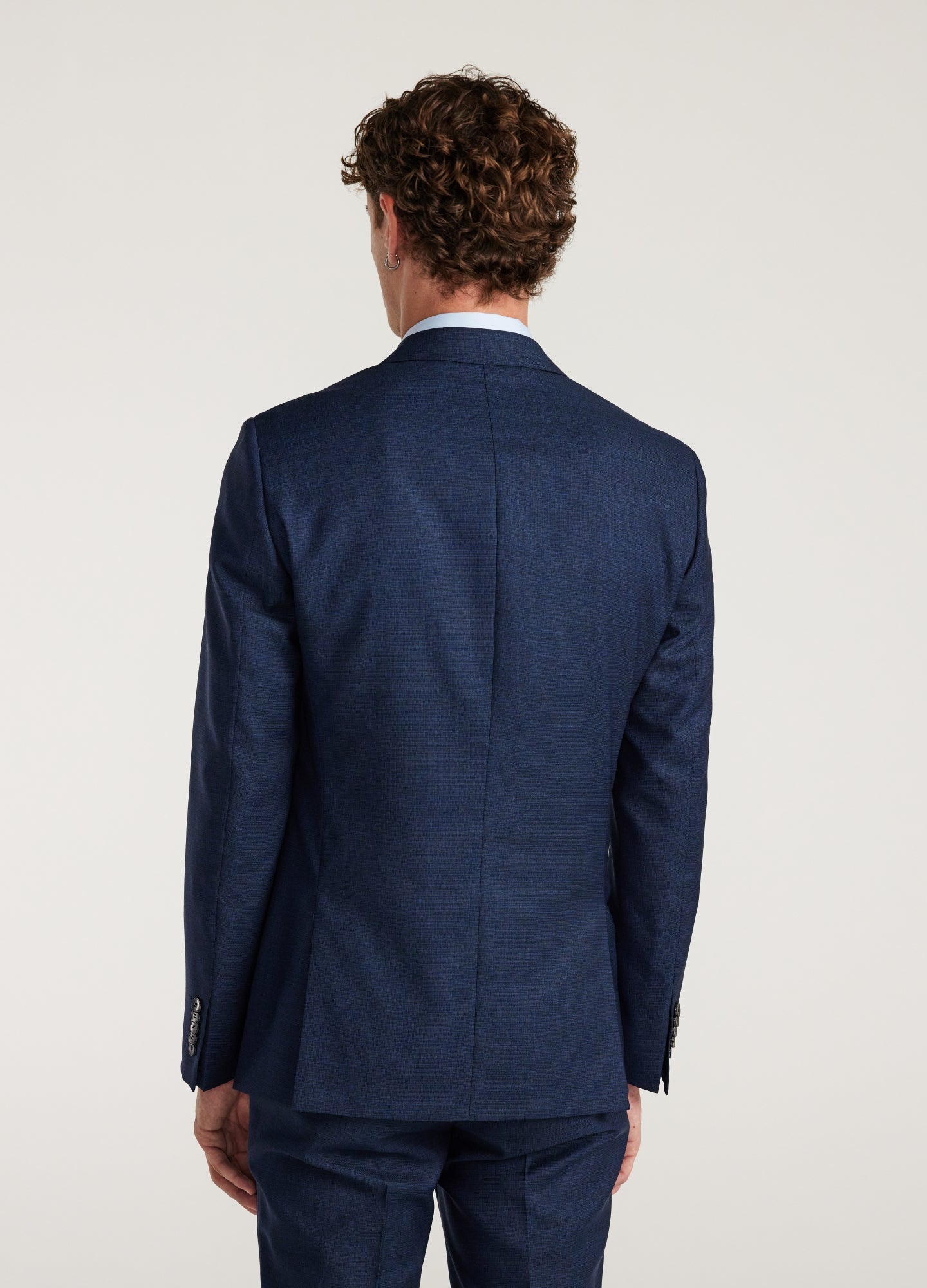 Crosshatch Suit Jacket Dark Teal