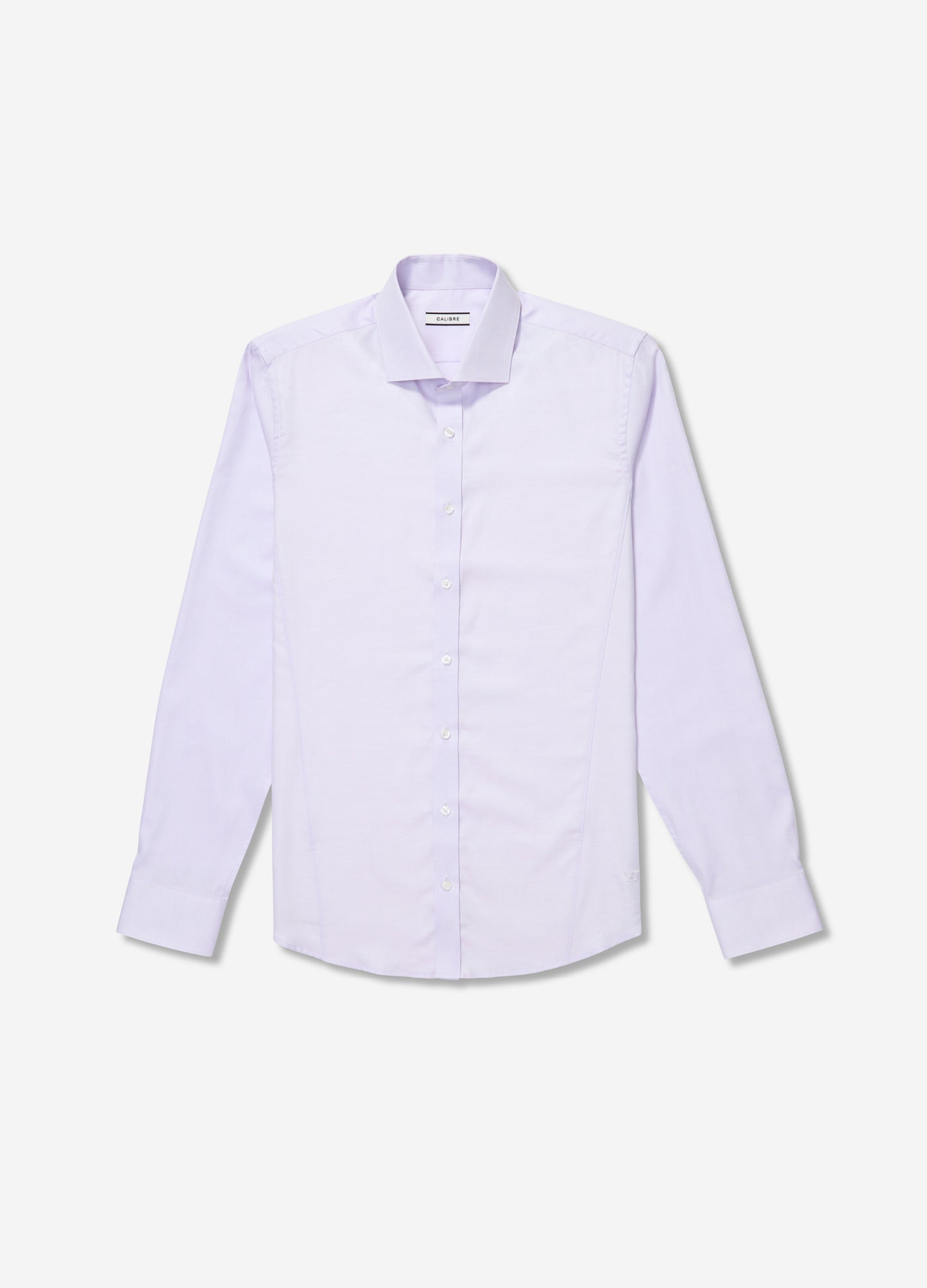 Tailored Fit Micro Dobby Shirt Lilac