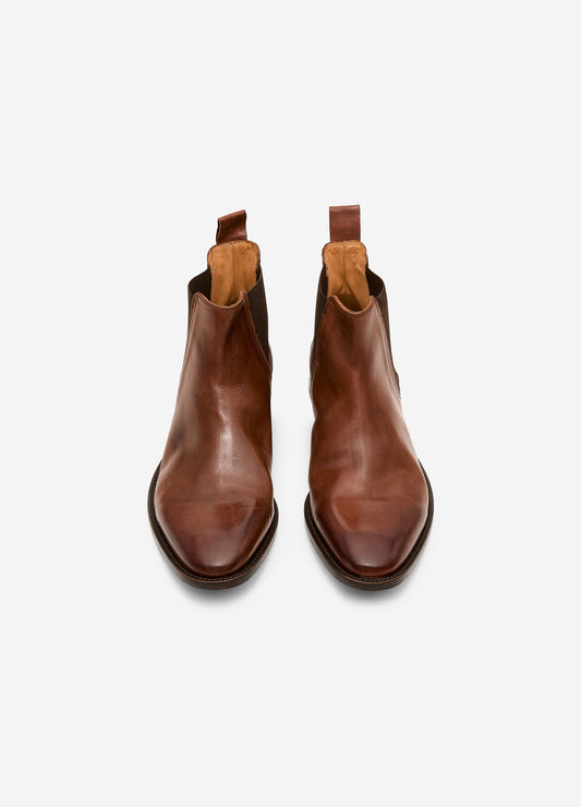 Custom Made Chelsea Boot Tobacco