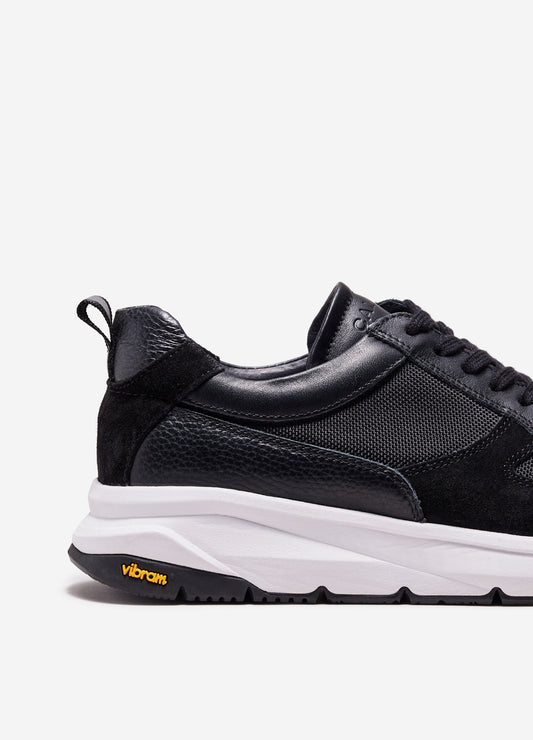 Vibram Run Sneaker Black